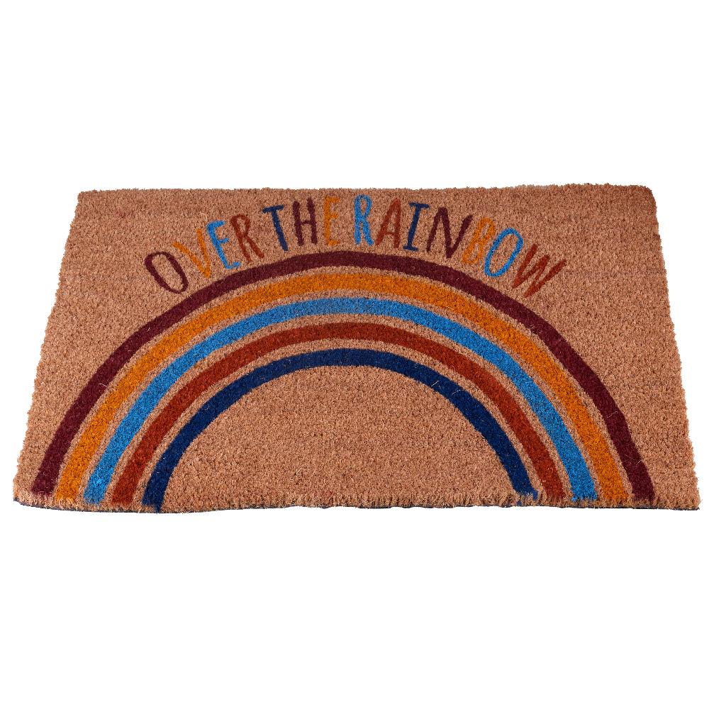 Capacho Fibra De Coco 40x60cm Rainbow Cazza