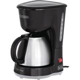 Cafeteira Elétrica 18 Xícaras Black &amp; Decker Cm15 Com Jarra Inox Preta E Prata 127v