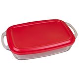 Assadeira Com Tampa Retangular 3,5l Seletta Marinex