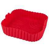 Forma Airfryer Quadrada Silicone 22cm 1200ml Cookpop Cazza Sortida