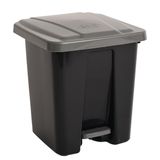 Lixeira Com Pedal 15l Plásticos Mb 2107 Preta