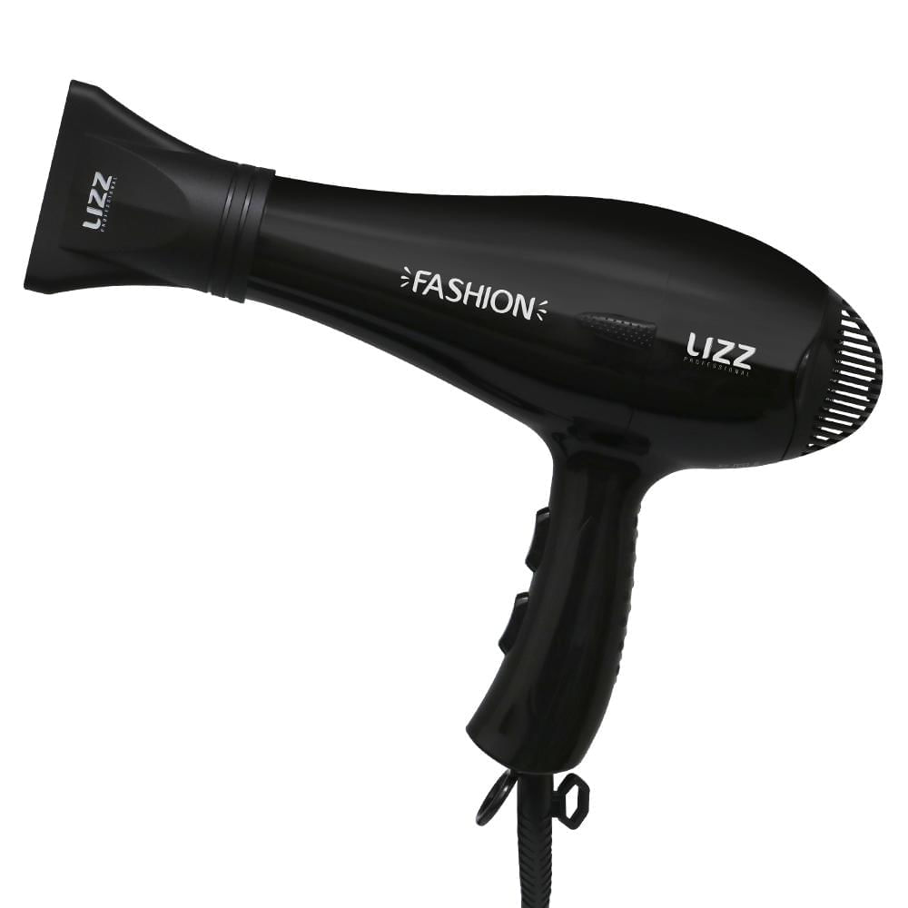 Secador De Cabelo Lizz Fashion Preto 127v