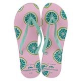 Chinelo Estampado 41/42 Tropical Tb4156