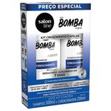 Kit Shampoo Salon Line Sos Bomba Original 300ml + Condicionador 200ml