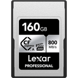 Cartão Memória Lexar 160gb Cfexpress Type A Silver 800mb/s Pcie 3.0 Profissional