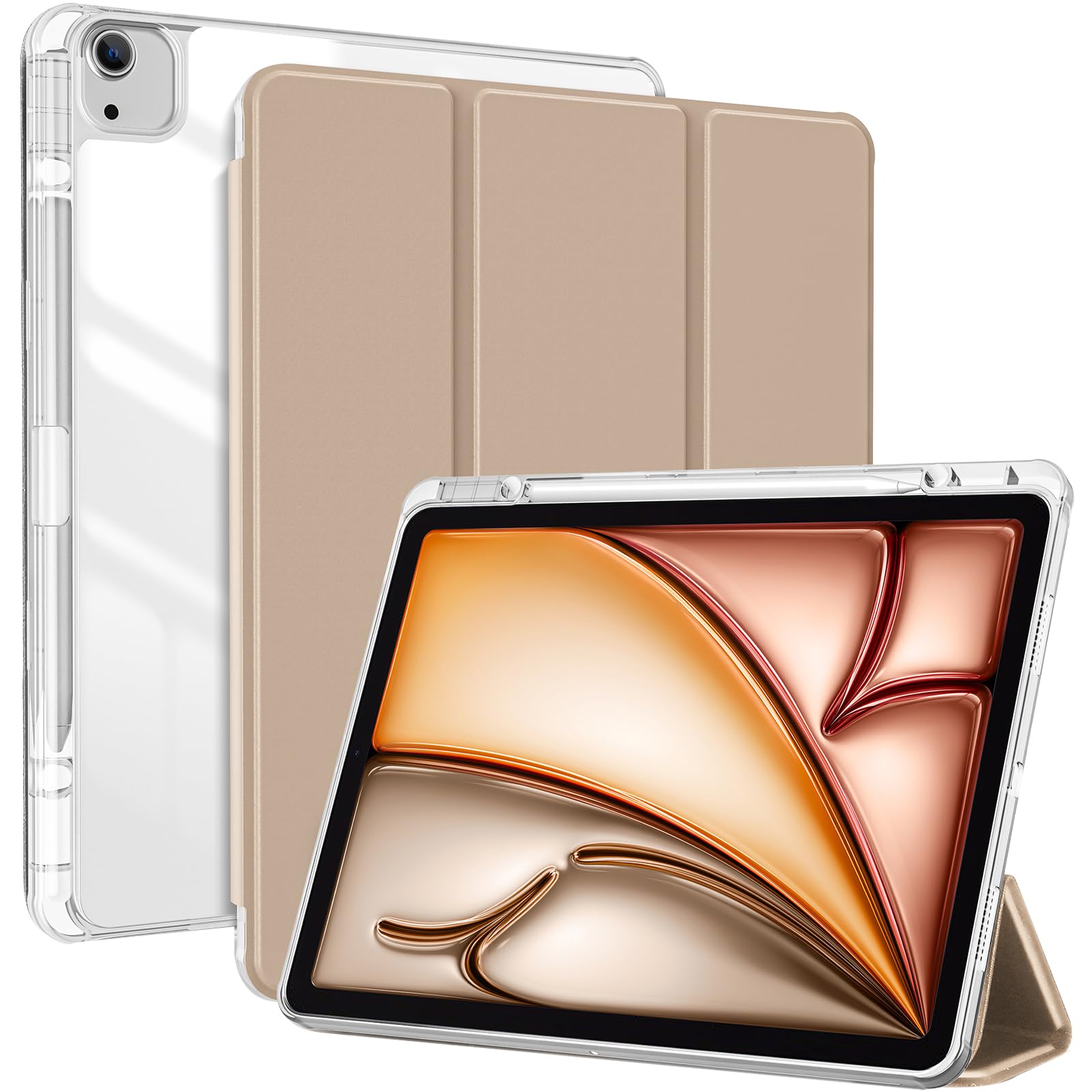 Capa Procase Para Ipad Air De 13 Polegadas 2025 M3/2024 M2 Starlight