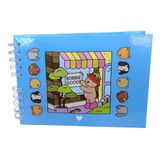 Livros De Colorir Bobbie Goods Caderno Capa Dura Antiestress