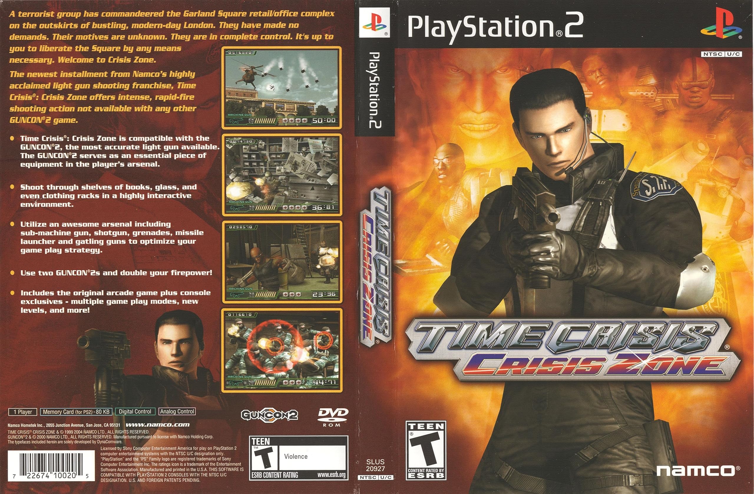 Videogame Recondicionado Bandai Namco Entertainment Time Crisis