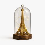 Luminaria Torre Eiffel Abajur Led Mesa Paris Miniatura