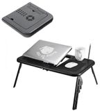 Mesa Notebook Apoio Refrigerador 2 Coolers Ventilador Touch