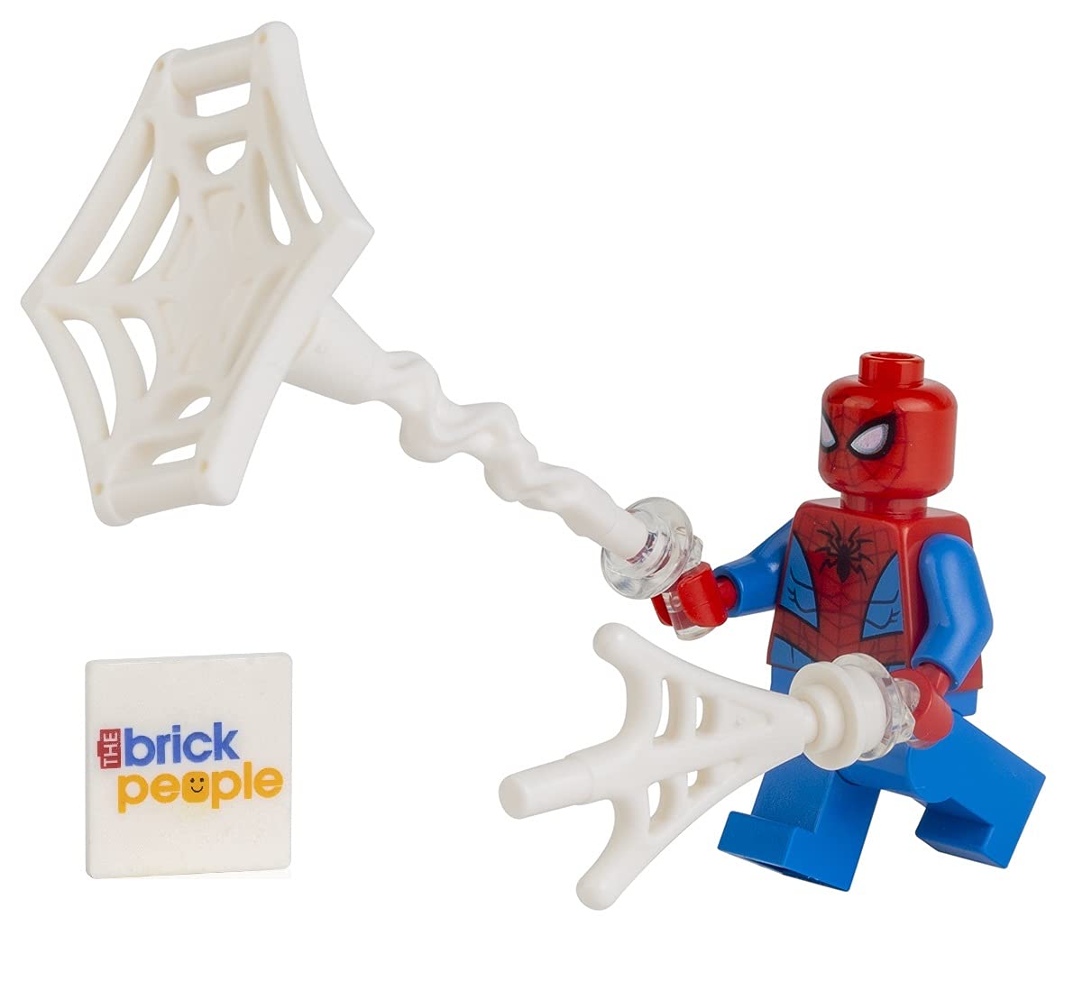 Figura Lego Superheroes Spiderman Deluxe Com Web Blast Acc