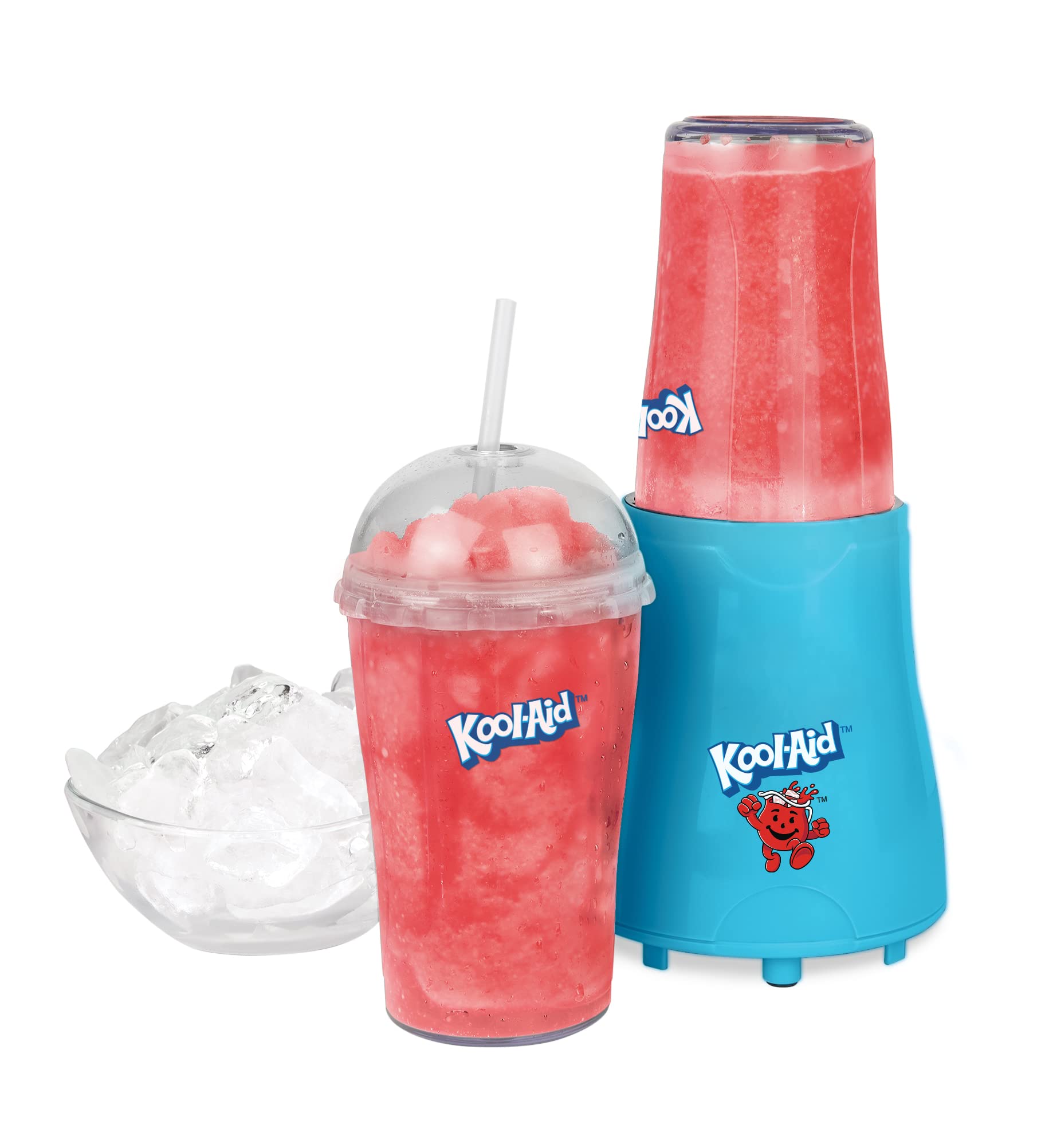 Liquidificador Pessoal Nostalgia Kool-aid Slush 'n Go Com Garrafas