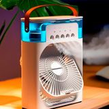 Mini Ventilador Portátil Silencioso Idificação E Conforto