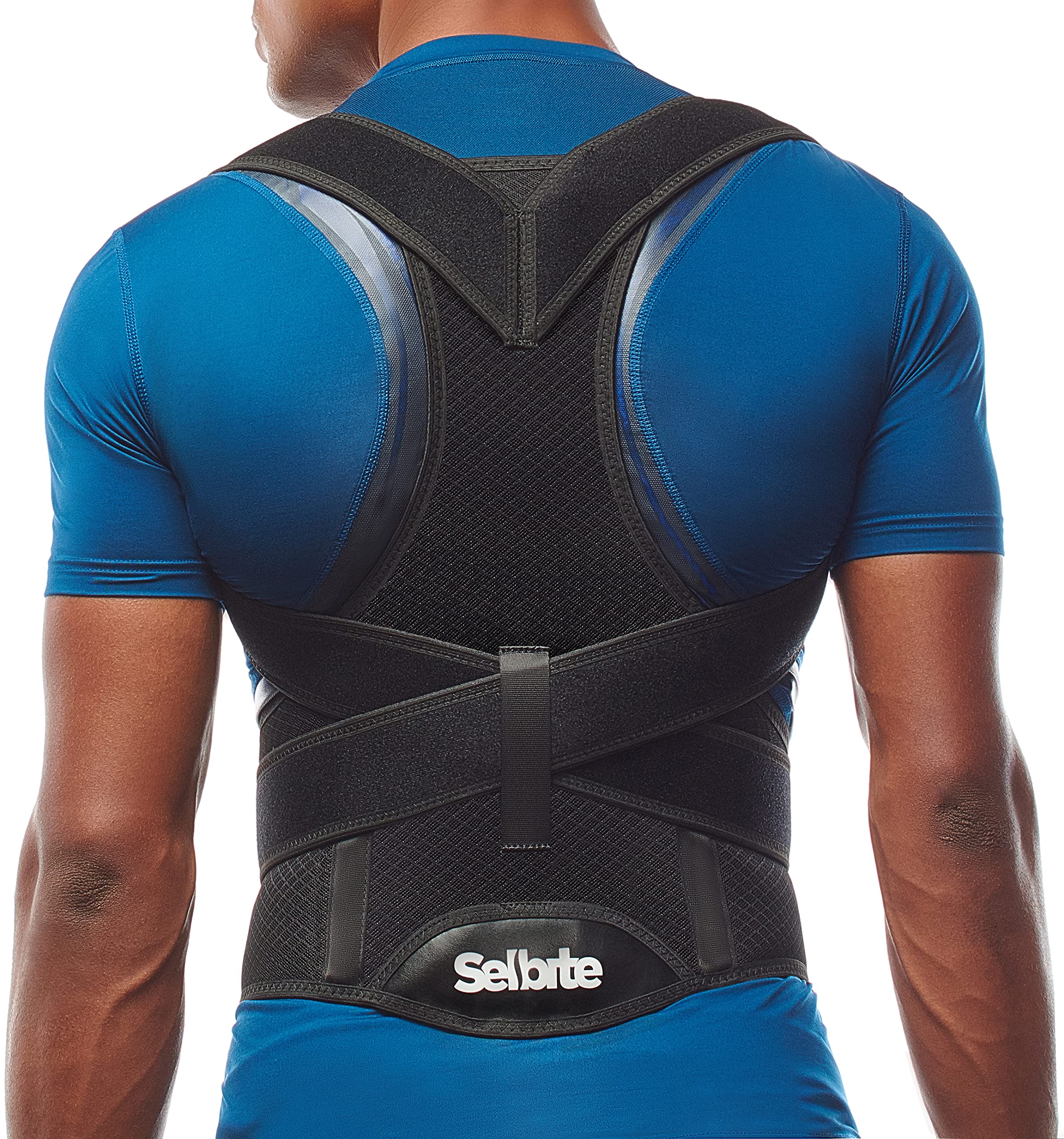Corretor De Postura Back Brace Selbite Para Homens E Mulheres