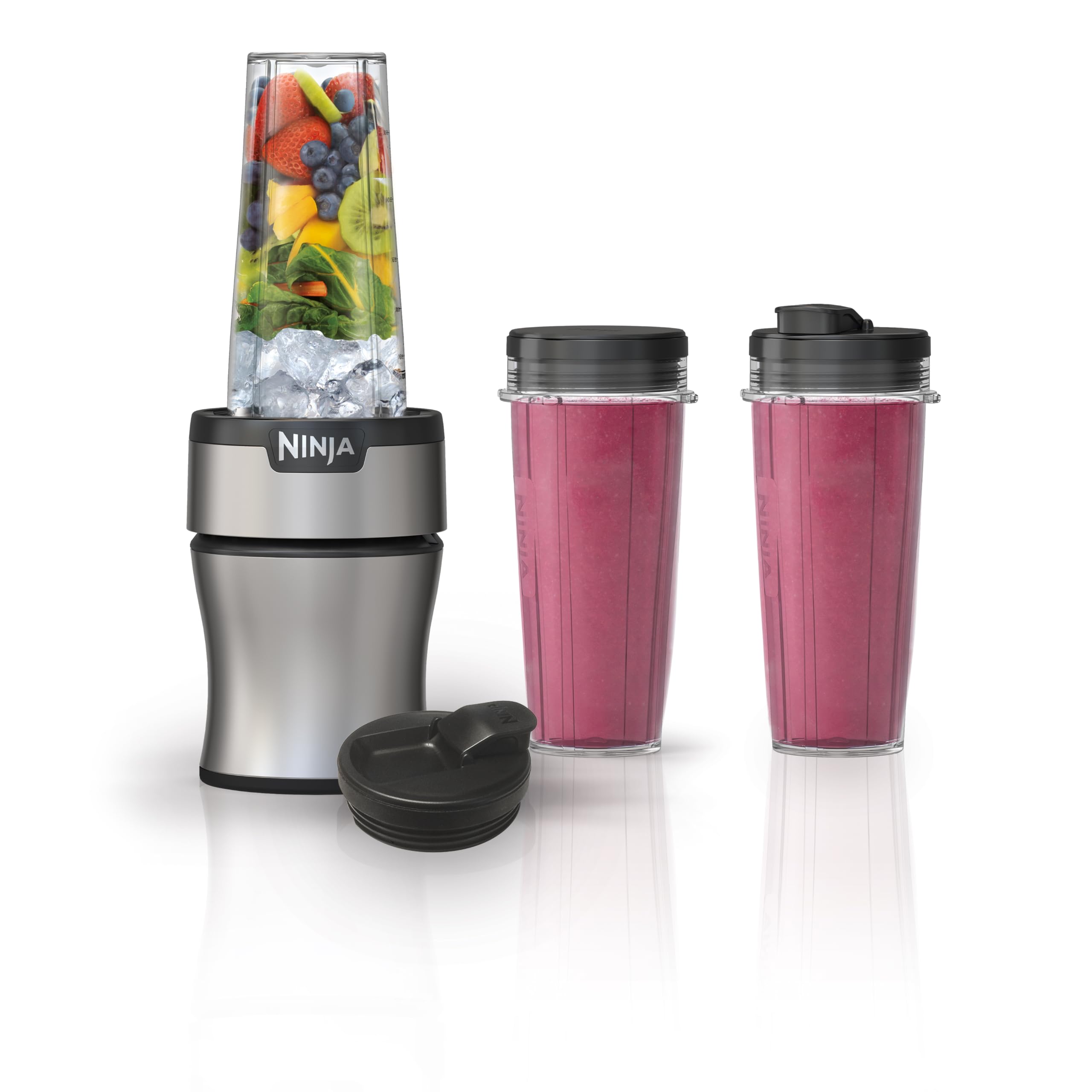 Liquidificador Pessoal Ninja Bn301 Nutri-blender Plus Silver