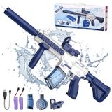 Pistola De Água Elétrica Hugeway Automatic Blaster 10m De Alcance