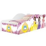 Cama Solteiro Infantil 188x88cm Personagens Princesa Rosa Z53 - Mpozenato