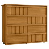Cômoda Para Quarto Com 8 Gavetas 136cm Avila Cinamomo Z10 - Mpozenato
