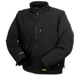 Jaqueta Dewalt Heated Soft Shell Para Homens Preta Tamanho L