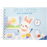Livro De Colorir Bobbie Cute Bunny Capa Dura 50pág Todolivro