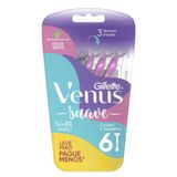Aparelho De Depilar Gillette Venus Suave 6 Unidades