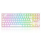 Teclado Gamer Redragon Kumara Pro Rgb Magnetico Branco Switch Black - K552w-rgb (pt) Black - 5797