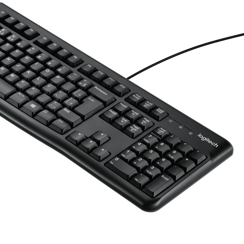 Teclado Logitech K120 Preto Usb - 2198 - imagem 3