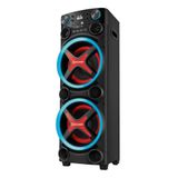 Caixa De Som Amplificada Mondial Torre De Som Tm-2200 - Entrada Usb, Bluetooth 5.3, Preto, 2200w, Bivolt
