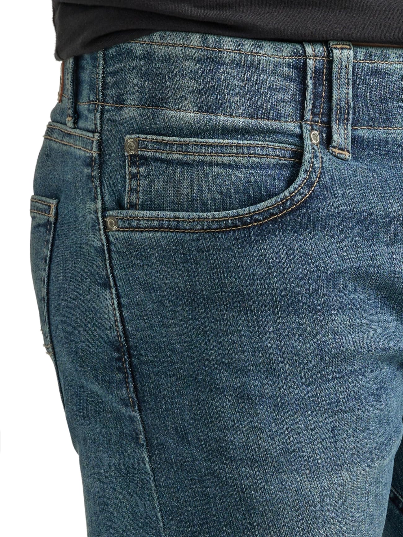 lee EX300g Jeans Lee Masculinos Extreme Motion Slim Straight Cortez 34 L X 32