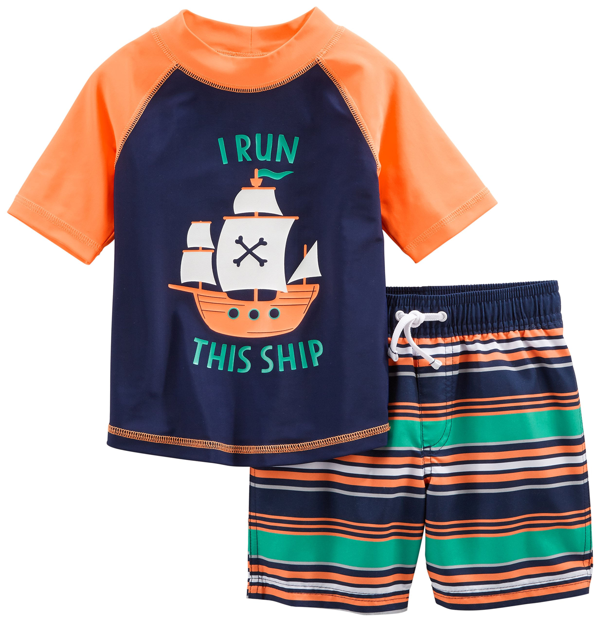 Conjunto De Malas De Banho E Protetor De Pele Simple Joys Da Carter's