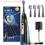 Escova De Dentes Elétrica Com Fio Dental Water Combo Ducard