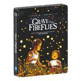 Blu-ray + Dvd Grave Of The Fireflies Edição Limitada Steelbook