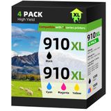 Cartuchos De Tinta Belietop 910xl Remanufaturados Para Hp Officejet