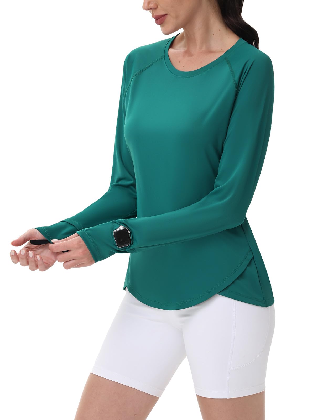 Sun Shirt Spexial Feminina De Manga Comprida Com Proteção Uv Verde Xs