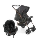 Carrinho Travel System Milano Reversível Ii Perto E Cobre - Galzerano