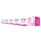 Kit 5 Folidex L-metilfolato Maxinutri 60 Cápsulas