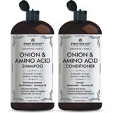 Shampoo E Condicionador Set First Botany Onion &amp; Aminoacid
