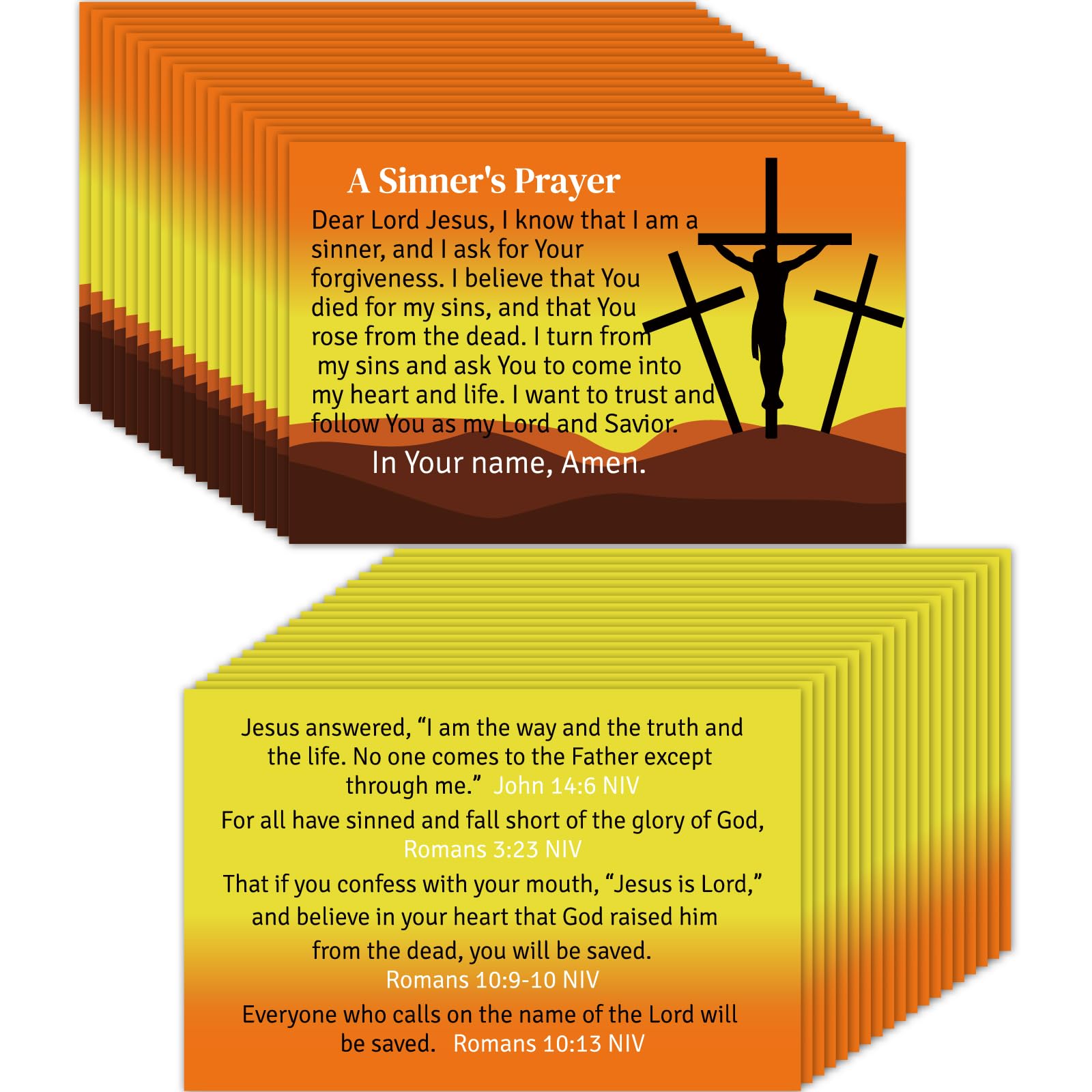 Pocket Gospel Tracts Fankya Plan Of Salvation, 240 Unidades