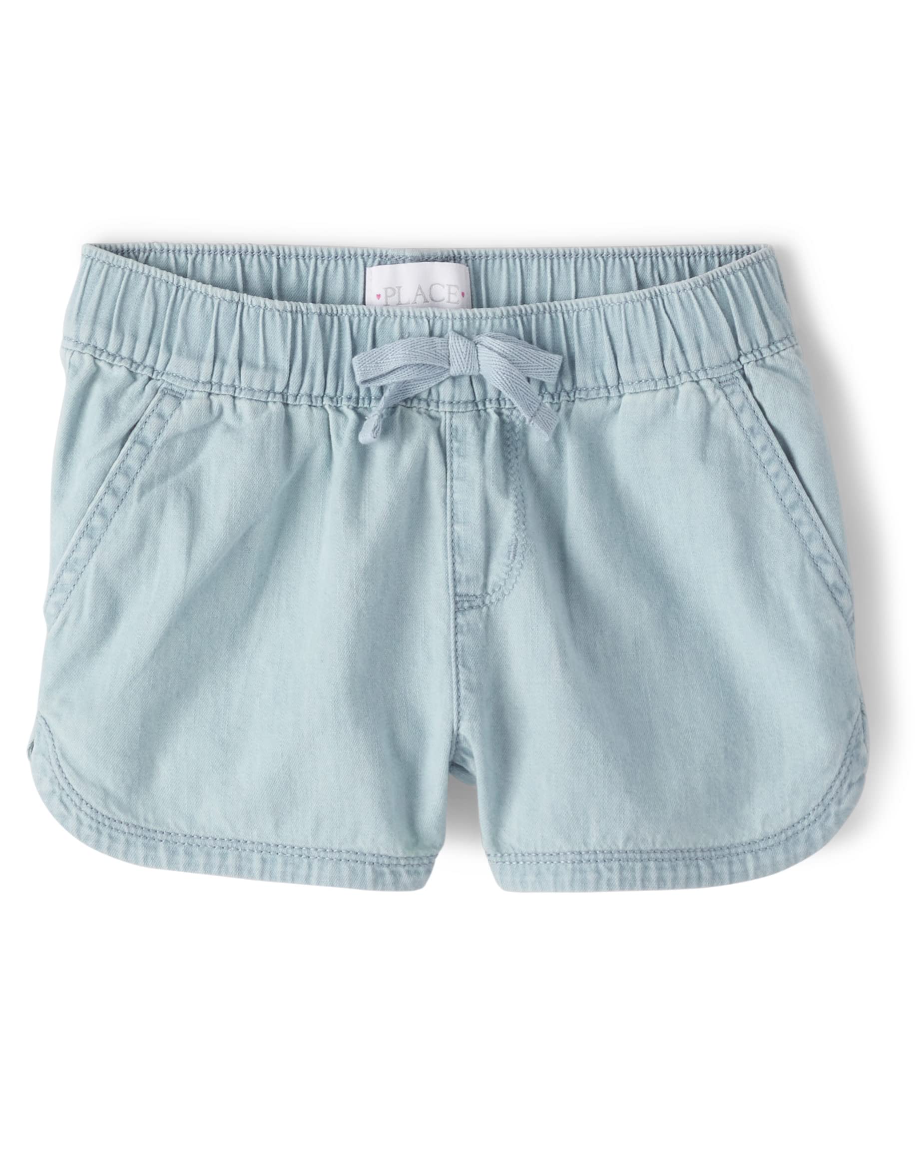 Shorts The Children's Place Denim Tessa Wash Para Meninas De 6 Anos