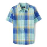 Camiseta The Children&#39;s Place Boys, Manga Curta, Manta Em Cascata