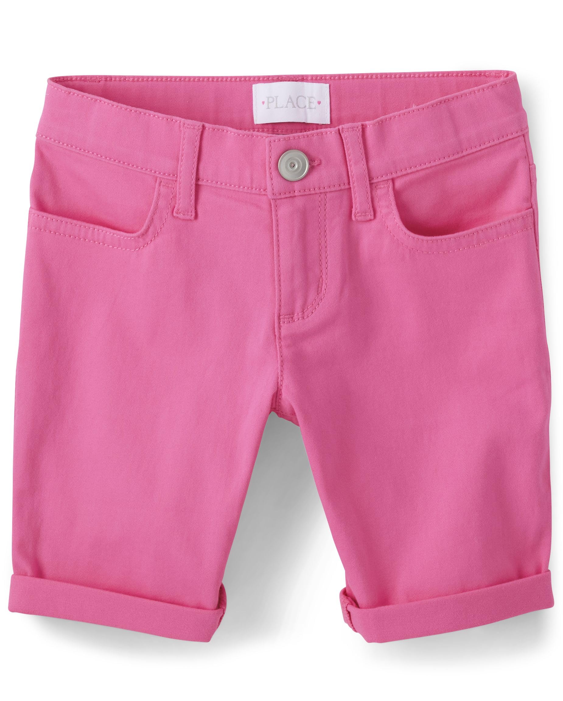 Shorts Skimmer The Children's Place French Rose Para Meninas De 14 Anos
