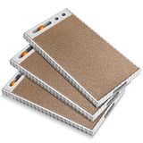 Cat Scratching Board Markarbarka, Pacote Com 3 Cartões Reversíveis