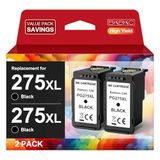 Cartucho De Tinta Bkbkc 275xl Preto De Substituição Para Canon Pg-275