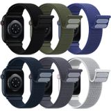Pulseiras Esportivas De Nylon Para Apple Watch Amsky, Pacote Com 6, 40-49 Mm