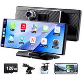 Tela Carplay Terunsoul 8.1 Hd Android Auto 4k Dash Cam Gps