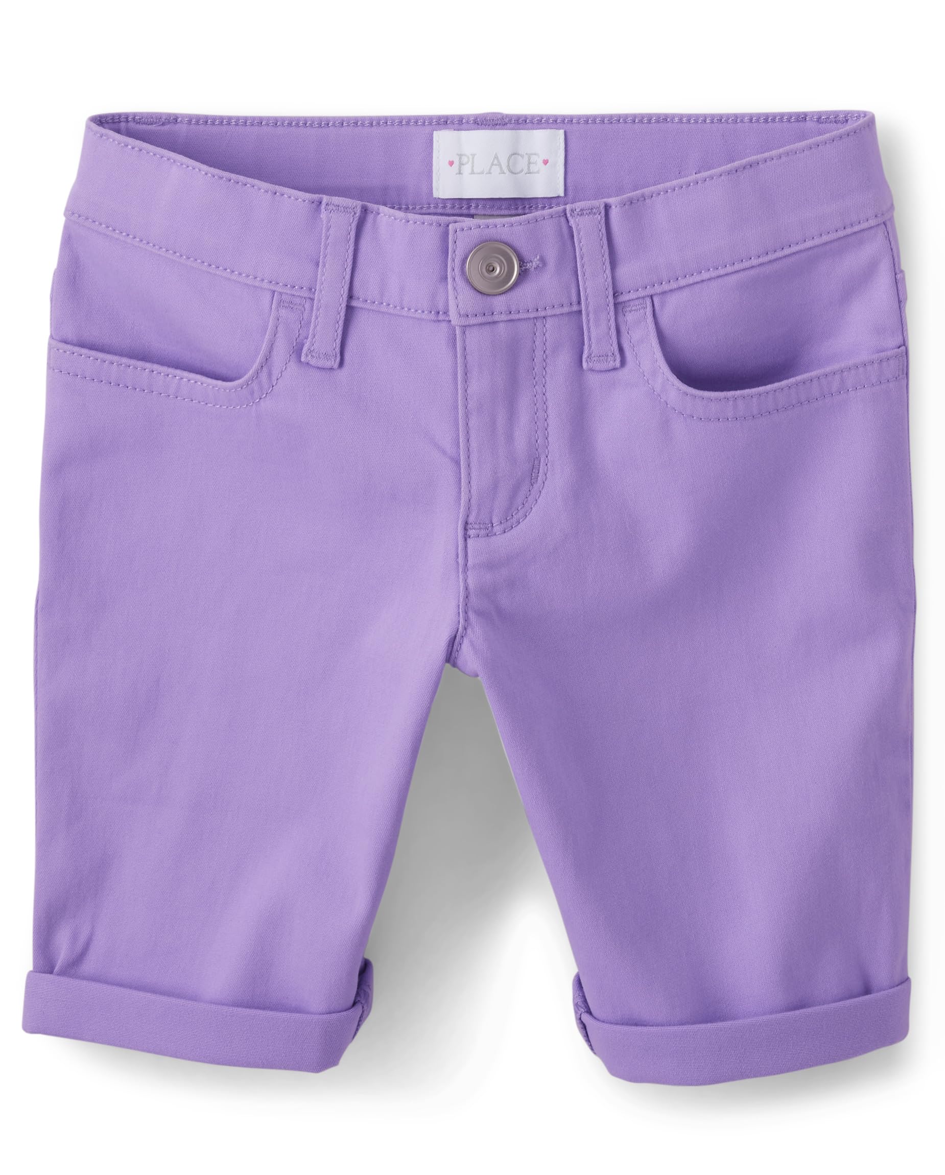 Shorts The Children's Place Skimmer Iris Pop Para Meninas 6x/7