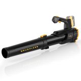 Soprador De Folhas Sem Fio Iebuda 20v 500m³/h Com Bateria Dewalt
