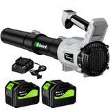 Bateria Sem Fio Leaf Blower Sihuird 2x21v 6.0ah 680cfm 190 Mph