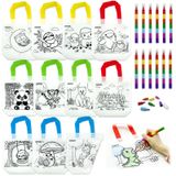 Sacos De Guloseimas Para Colorir Hahamagic 12 Com 12 Lápis De Cor Para Crianças