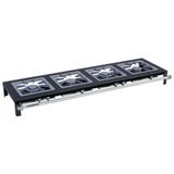 Fogão Industrial Stori Premium 4 Bocas 40x40 M4 Metalmaq Fogão Baixa Pressão Pintado